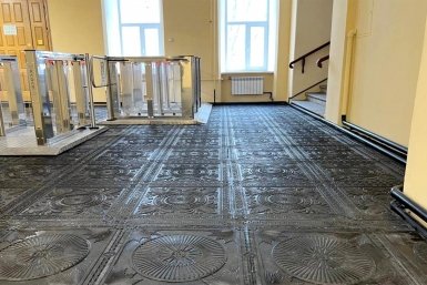 В Москве завершили восстановление уникальных чугунных полов в историческом доме на Остоженке https://www.mos.ru