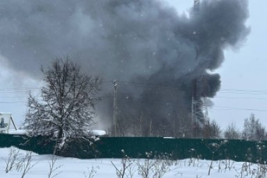 Пожар в Подмосковье Телеграм-канал &quotОсторожно, Москва&quot (18+)