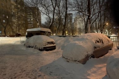 Снегопад ИА StolicaMedia