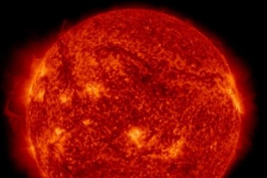 Снимок вспышки на Солнце лаборатория солнечной астрономии (ИКИ РАН и ИСЗФ СО РАН).