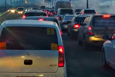 Автомобильная пробка Екатерина Калмыкова, ИА IrkutskMedia