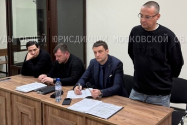 Рэпер Алексей Долматов (Гуф) на суде в Подмосковье Telegram / Суды общей юрисдикции Московской области