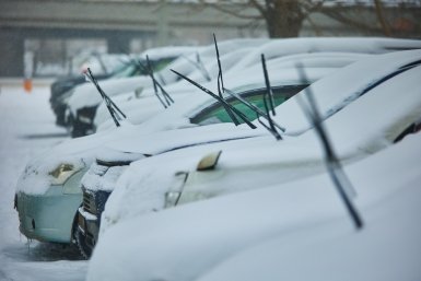 снег, снежный город, гололед, лед на дорогах, метель Дмитрий Осипчук, ИА PrimaMedia.ru