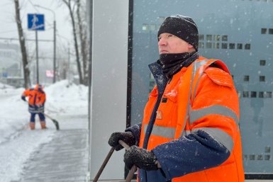 Снегопад Анастасия Москалёва, ИА StolicaMedia