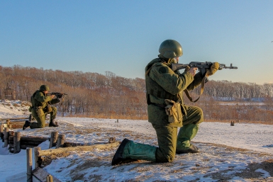 Военнослужащие, армия, военная техника, мобилизация, стрелок,  специальная военная операция ИА PrimaMedia