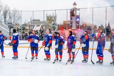 Благотворительный хоккейный поединок к 23 Февраля пройдет в Москве