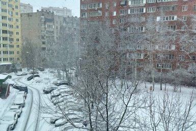Снегопад в Москве Анастасия Москалёва, ИА StolicaMedia