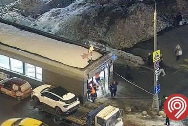 Фото с места аварии дептранс