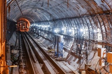 Новая технология применяется при строительстве станции метро &quotЛуганская&quot https://www.mos.ru