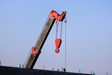 стройка, здание, стройплощадка, строительство, город Спутник, кран Евгений  Кулешов, ИА PrimaMedia.ru