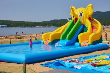 пляж, побережье, набережная, отдых у моря Дмитрий Осипчук, ИА PrimaMedia.ru