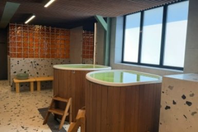 В &quotНагаевских банях&quot открыли первое отделение с открытыми купелями ИА MagadanMedia