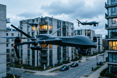 Жители Перми жалуются на запах химикатов после ночной атаки БПЛА