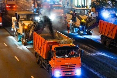 На трех участках Садового кольца обновят асфальт https://www.mos.ru