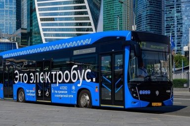 Три новых электробуса вышли на маршруты в Москве