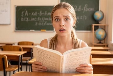 По уму вы еще в 7 классе, если ошибетесь 3 раза - ТЕСТ