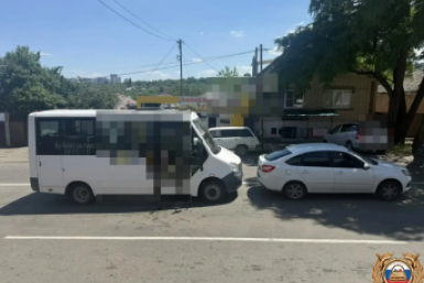 Пассажирку маршрутки в Ставрополе забрали в больницу с травмами после ДТП Госавтоинспекция Ставрополя