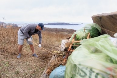 Свалки с отходами нашли у ручья в Химках: идет проверка