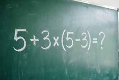 5+3x(5-3) =? Только двоечник не решит этот пример верно: А вы справитесь за 30 секунд?