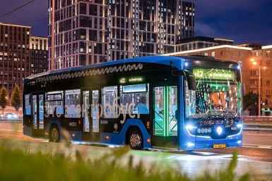 Пять электробусов выйдут на ночной маршрут в Москве