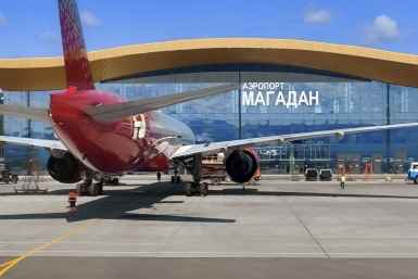 Аэропорт Магадан. Авиакомпания &quotроссия&quot Игорь Чёрный, ИА MagadanMedia