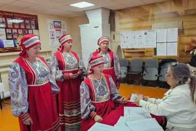 Амурчане голосуют на участках и на дому избирательная комиссия Амурской области