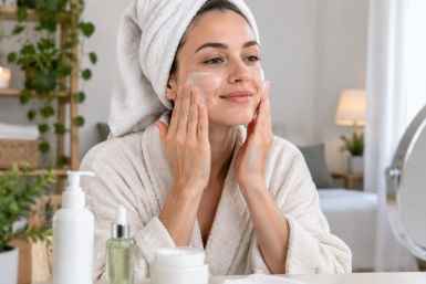 Домашний SPA-день Сгенерировано ИИ