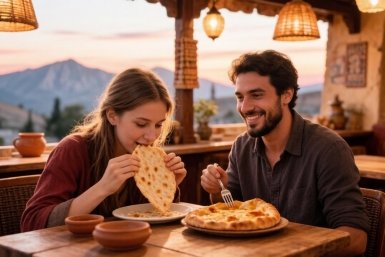 За границу без нервяка и загранника: лечу в страну с вкусной едой и горами, где русских обожают - на самолете 3,5 часа