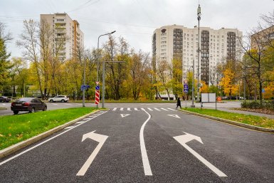 В районе Фили-Давыдково завершили обновление дорожной инфраструктуры