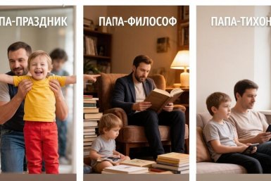 Папа-обниматель, папа-философ, папа-праздник - а какой из них вы? Тест ко Дню отца