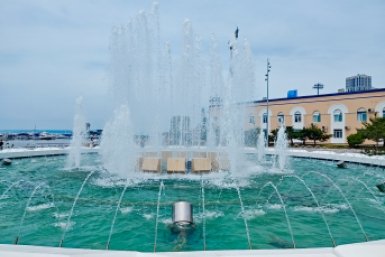 В Москве фонтаны с лебедями-кликунами подготовили к зиме