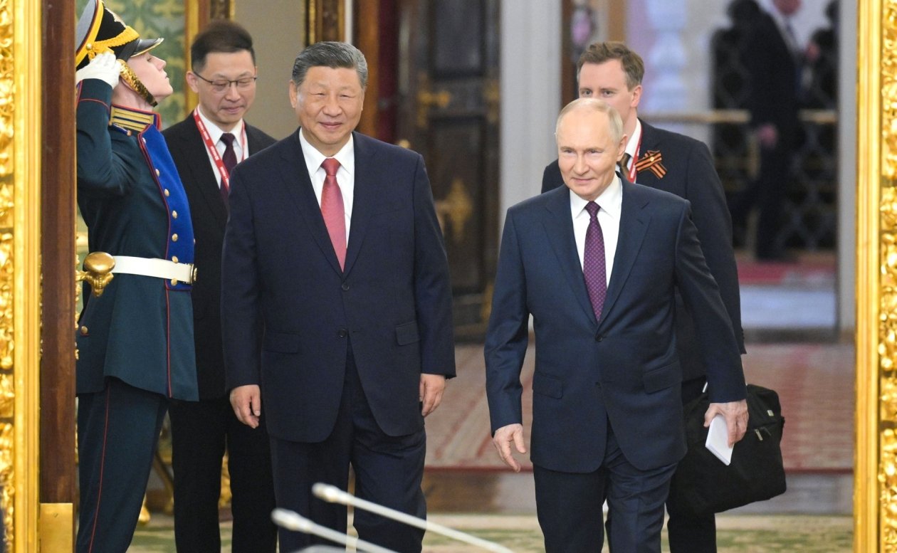 Председатель КНР Си Цзиньпин и президент России Владимир Путин Kremlin.ru