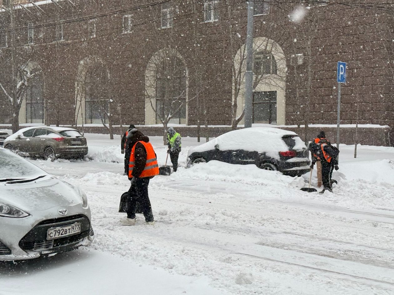 Зима в Москве ИА StolicaMedia