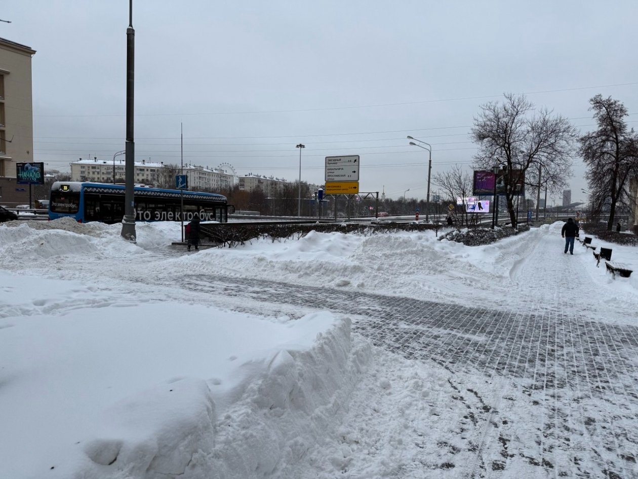 Зима в Москве ИА StolicaMedia