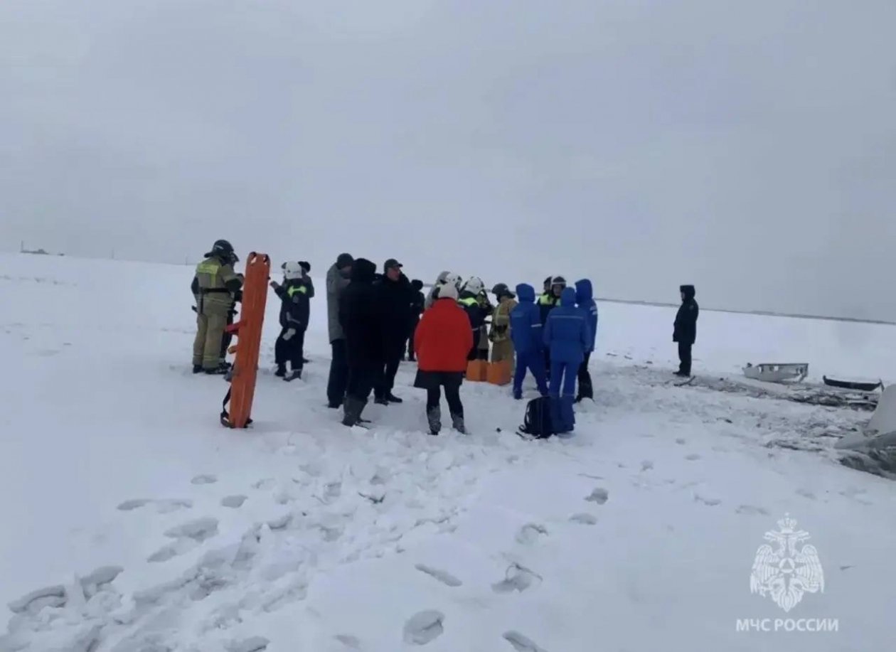 Учебный самолет потерпел крушение в Оренбургской области MAX / ГУ МЧС по Оренбургской области