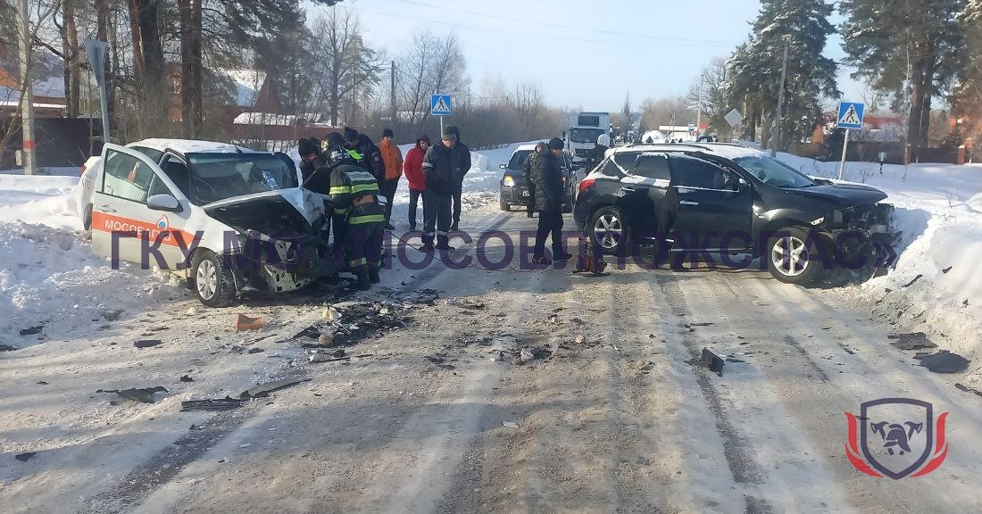 Последствия ДТП в Подмосковье Telegram / ГКУ МО &quotМособлпожспас&quot