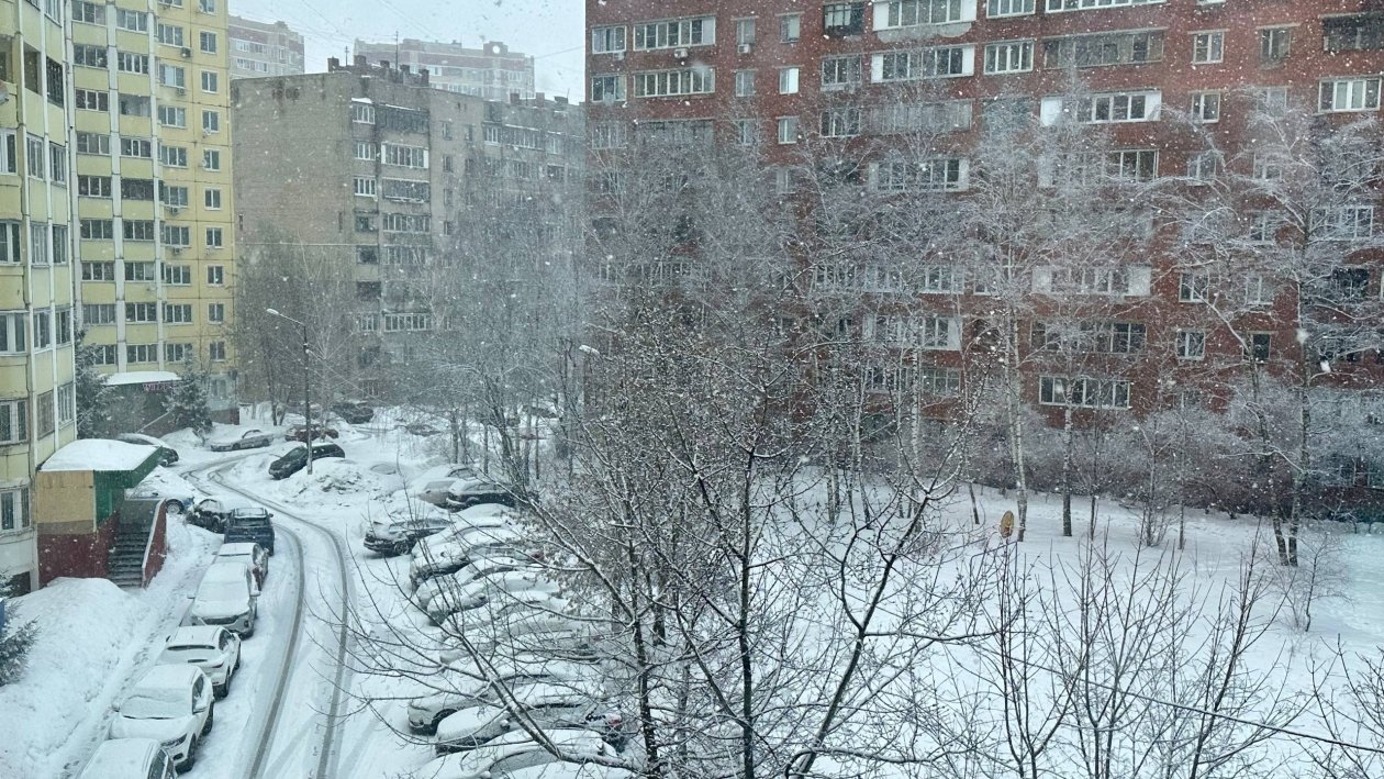 Снегопад в Москве Анастасия Москалёва, ИА StolicaMedia