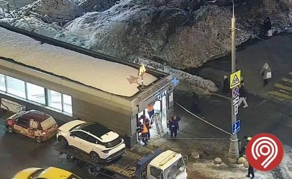 Фото с места аварии дептранс