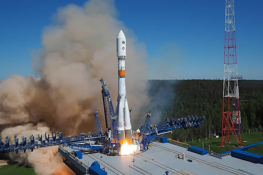 Ракета-носитель &quotСоюз-2.1б&quot пресс-служба Минобороны РФ