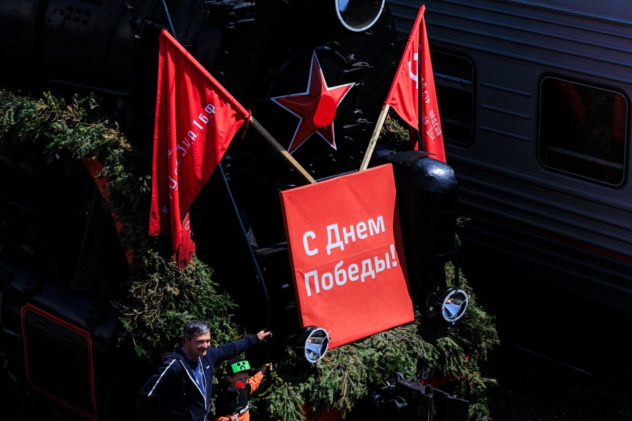 Поезд Победы, 9 мая, День Победы Евгений  Кулешов, ИА PrimaMedia.ru