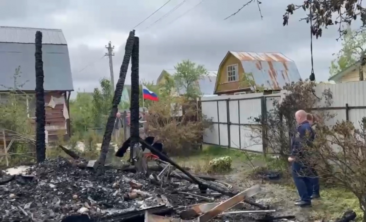 Фото с места происшествия ГСУ СК России по Московской области