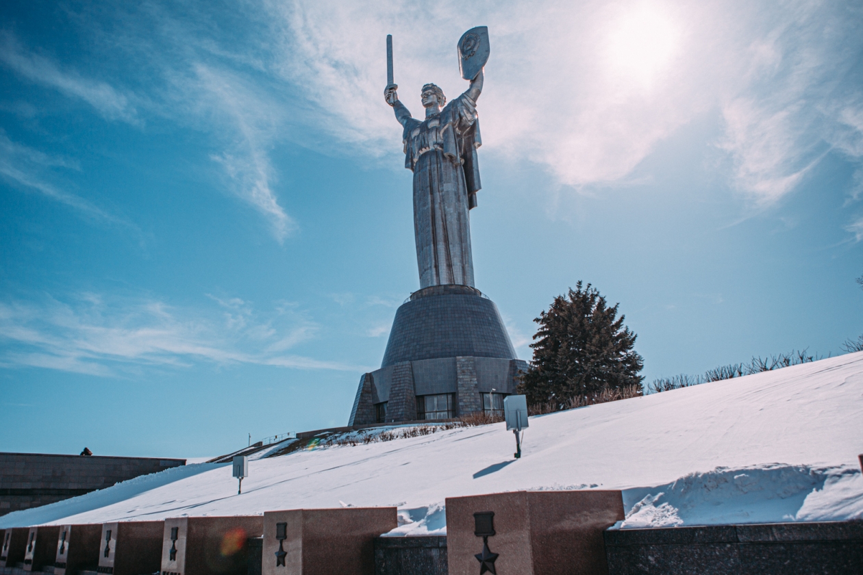 Киев, Украина, Родина-мать Мария Смитюк, ИА PrimaMedia