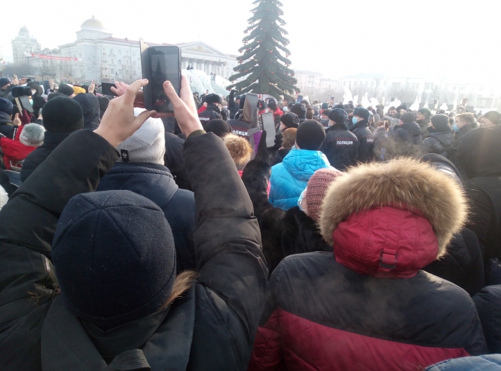 митинг Ника Новак, ИА ChitaMedia