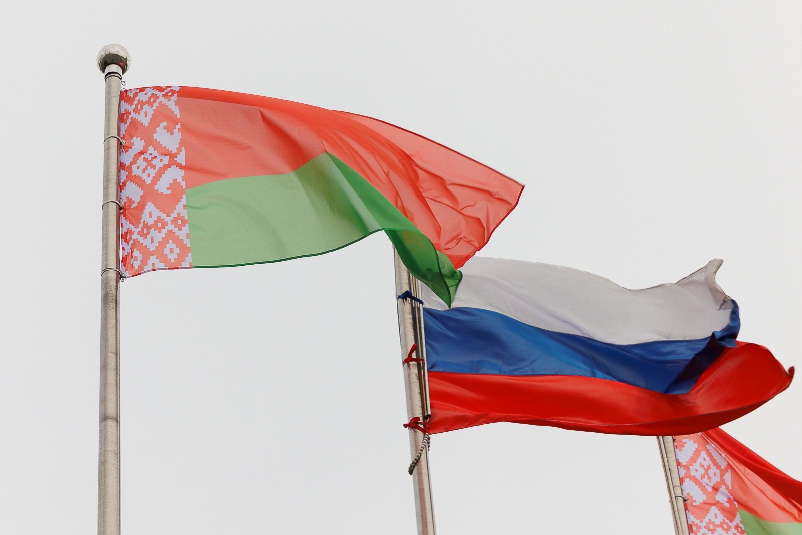 флаги, Россия. Беларусь, государственный флаг Яна Гайдук, ИА PrimaMedia.ru