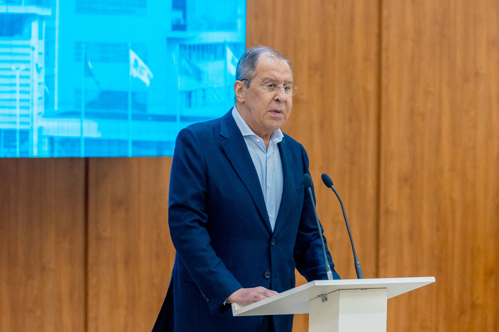 Сергей Викторович Лавров, Министр иностранных дел Российской Федерации Илья Аверьянов, ИА PrimaMedia