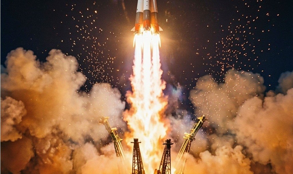 ракета сгенерировано нейросетью