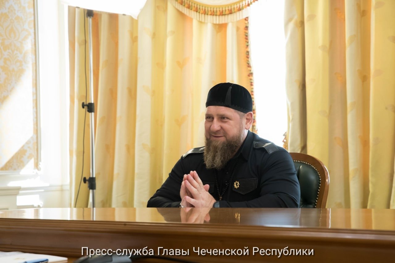 Глава Чечни Рамзан Кадыров Пресс-служба главы Чеченской Республики